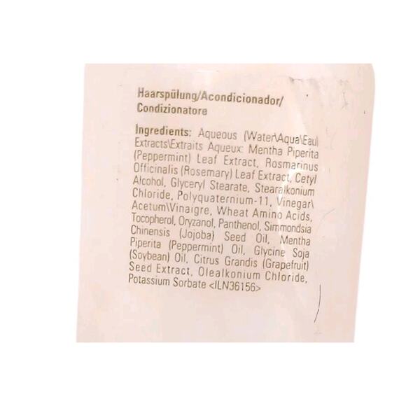 4 Pc AVEDA Rosemary Mint Conditioner Travel Size 1.0 fl oz each 4 Small Bottles - Picture 3 of 3